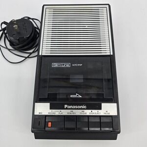 Vintage Panasonic RQ-2103 Slim Line Portable Cassette Player Tape Recorder works